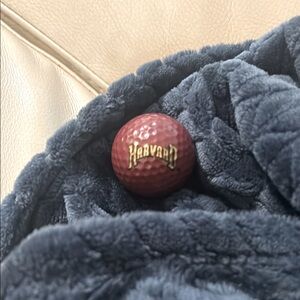 Harvard Maroon Golf Ball